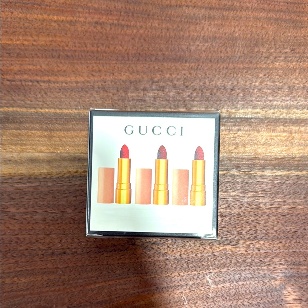 Gucci Red Lipstick Set